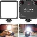 ULANZI VL-81 3000mAh Bi-Color LED Video Light w Softbox - 3200K-5600K+CRI95 Rechargeable Camera Light, 3 Cold Shoe Mount for DSLR/GoPro/Sony/Canon/iPhone, Vlog Filming TikTok Live & Photography