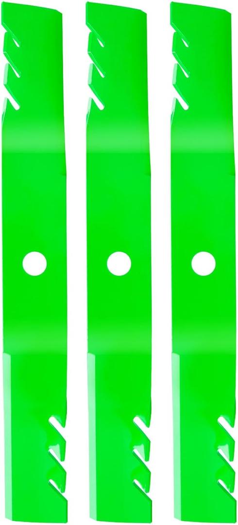 TENGMUJX 3 Pack 396-730 Mower Blades for 60 inch Deck Replaces OEM John De ere TCU15881 M128485 M131958 M144196 M163983