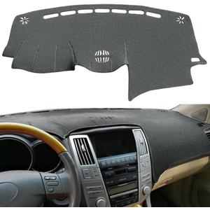 Dash Cover Mat Custom Fit for 2004-2006 Lexus RX330,2007-2009 RX350, 2006-2008 RX400h, Dashboard Cover Pad Carpet Protector with Dash Speaker (Dark Gray)