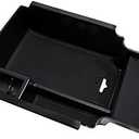Vesul Center Console Armrest Storage Box Compatible with Honda Civic 2012 2013 2014 2015 ABS Tray Insert Organizer Glove Pallet