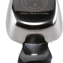 Honey Bear Kitchen 1/4 Cup 60 ml Leave-in Canister Scoops, Polished Stainless Steel (Canister Scoop 1/4 Cup 60 ml)