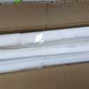 White Marble Threshold 4x48x5/8 Inch Marble Window Sill Shower Curb Top Tile Door Transition Bathroom Vanity Backsplash for Shower Pan System Jambs Fireplaces(Classic Style)
