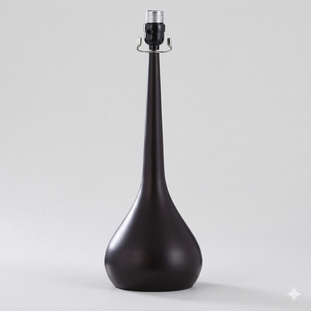 Stylecraft Bronze Steel Table Lamp