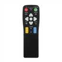 Big Button Universal Remote Control for Seniors, 2-Device Switching, 4-in-1, Easy Operation, and Learning Functionality.TV DVD/VCR/DVB Streaming Box/Soundbar