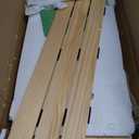 Solid Wood Shelf Covers for Wire Shelving, Wire Rack Covers for Pantry Shelves, Tool-Free & Snap-On(5pcs, 24" W x 12" D), 24"w X12"d X2.6"h