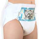 ABUniverse PeekABU Adult Diapers - Pack of 10 (Medium)
