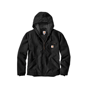 Carhartt Men's 104392 Washed Duck Jacket - Sherpa Lined, Size M