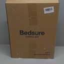 Bedsure Large Cat Beds for Indoor Cats - Extra Wide Cat House with Scratch Removable Top Sisal Pad for Multi Cats, Foldable Cave Hideaway for Entertainment, 23.6x15.9x12.6inches, Blue