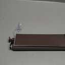 LazBlinds No Drill Blackout Roller Shades, 27" W x 72" H, Dark Coffee