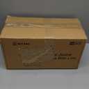 Ruckae 16oz 10 Pack Glass Juice Bottles with Hole Lids - Reusable Square Glass Juice Bottles with Leak-Proof Lid & Capacity Marks for Containers Juicing,Milk,Smoothies