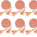 6 Pieces Graduation Cords,Red White and Gold Honor Cords,68 Inch