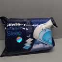 Derila King Size Neck Pillow for Sleeping, Ergonomic & Cervical Pillow for Neck Support & Relief, Memory Foam Side Sleeper Pillows, Bed Contour Pillows for Back, Stomach Sleepers (King Size (23.6" x 13.4" x 4.3"), 1 Pillow_white)