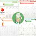 Magic Ink Copybooks for Kids Reusable Handwriting Workbooks for Preschools Grooves Template Design and Handwriting Aid (4)