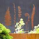 Metal Flowers for Outside,Garden Stakes Decorative,Flower Bed Decor Plant Stakes,Garden Statues Outdoor Clearance,Metal Yard Art Outdoor,Plant Decorations for Pots