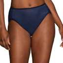 Vanity Fair Women's Illumination Brief Panties (Regular & Plus Size), Ghost Navy, 7