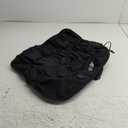 3D Inflatable Seat Cushion for Airplane Travel - Portable Air Seats Pad Pressure Relief with Storage Bag for Long Flights Car Office Camping Wheelchair Stadium Bleacher, No Pump Required, Black