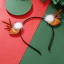2 x Christmas Headband Christmas Reindeer Antlers Headband Hairpins Beauty Deer Headband Hair Accessory Headdress