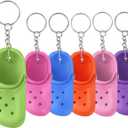 Cute Shoe Keychains Bulk for Women Men Kids Party Favors, Mini Key Chains for Car Handbag Backpack Birthday Gifts