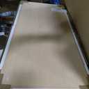 Ubique Rectangular Plastic Height Adjustable Activity Table, 4x2ft, Beige