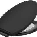 Kohler K-26801-7 Impro ReadyLatch Quiet Close Elongated Toilet Seat, Black