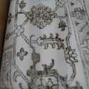 Garvee 9x12 Large Area Rug Vintage Boho Beige Washable Living Room Rug