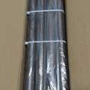 Lootkell Deep Walnut Wood Curtain Rods for Windows 72 to 144 1" Diameter Heavy Duty Window Curtain Rod Adjustable with Handmade Wood Grain Design for Living Room Bedroom Kitchen Farmhouse Outdoor