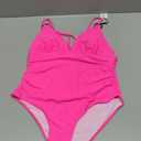 AI'MAGE Women's One Piece Swimsuit 2025 Tummy Control Bathing Suit Slimming O-Ring Swim Suits Crisscross Back Swimwear (Large)