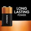 Duracell Coppertop 9V Battery, 6 Count (Pack of 1), Long-lasting All-Purpose Alkaline 9V Batteries for Household and Office Devices
