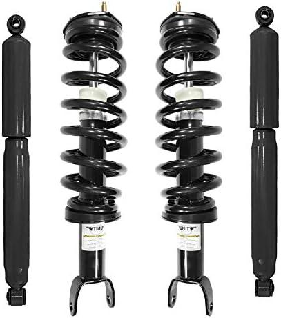 Unity 4-11620-256300-001 Front and Rear 4 Wheel Complete Strut Assembly with Gas Shock Kit
