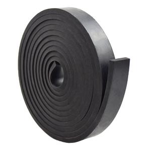 DEVNOL Neoprene Rubber Strip 1/4 (.250)" Thick X 1" Wide X 10'Long Grade 65A for Gasket, Surface Protection, Sealing