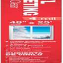Frost King V4825/4A Crystal Clear Vinyl Sheeting, Clear, 48" x 25' x 4mil.