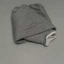 ZIGJOY Baby Transitional Swaddles for Newborns: 0.5 Tog Arms Up Sleep Sack 3-6-12 Months Soft Cotton Shark Fin 2 Way Zipper (Gray)