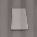 CHGCRAFT 2.5 Yards Hot Fix Pyramid Nailhead Trim 304 Stainless Steel Silver Iron-on Convex Pyramid Nailhead Trim with PU Leather Base for Decoration