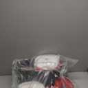 EasyWring Microfiber Spin Mop & Bucket Floor Cleaning System + 2 Extra Refills, Red/Gray