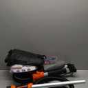 Drywall Sander, 1000W Popcorn Ceiling Removal Tool, Automatic Drywall Sander with Vacuum Dust Collection, LED Light, 6 Variable Speed 800-2200RPM, Foldable & Extendable Handle,15Pcs Sanding Discs (Orange Red)