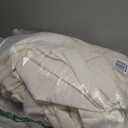 MYSKY HOME Couch Cover 3 Cushion Sofa with Tassel, Chenille Sofa Covers Couch Covers, Slipcovers for Sectional l Shaped Dogs Protector Furniture Covers, 91" X150", Beige