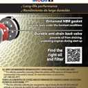 2 x Mobil 1 M1-108A Extended Performance Oil Filter, Pack of 2