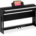 AODSK 88-Key Weighted keyboard piano,Hammer Action Digital Piano with Speakers,Furniture Stand and Triple Pedals,piano keyboard 88 keys Beginner's Course,Piano Lessons
