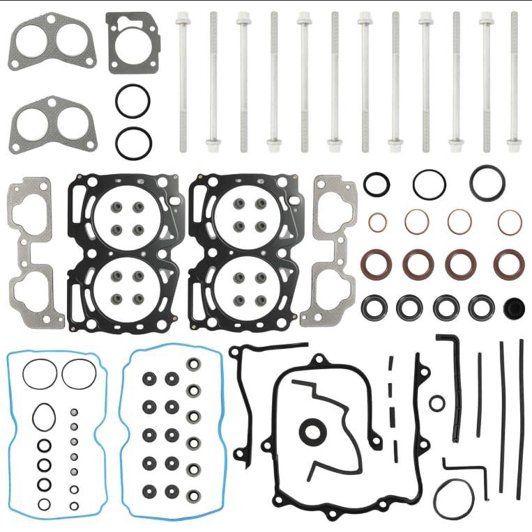 2.5L Subaru EJ25 Engine Head Gasket Set with Head Bolts