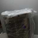 simplehuman 58 Liter / 15.3 Gallon Rectangular Hands-Free Dual Compartment Recycling Kitchen Step Trash Can with Soft-Close Lid, Brushed Stainless Steel