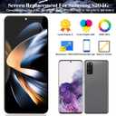 SRJTEK Incell for Samsung S20 5g Screen Replacement for Samsung Galaxy S20 5g LCD Digitizer Repair Kits for Samsung SM-G981 Touch Screen Display Assembly Replacement with Frame (Cosmic Grey)