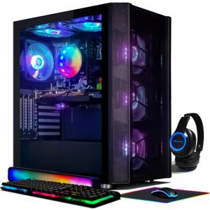STGAubron Gaming PC Desktop, Intel Core i7 up to 3.9G, GeForce RTX 3060 12G, 32G RAM, 1TB SSD, WiFi, BT 5.0, RGB Fan x6, RGB BT Sound Bar & Gaming Mic, Windows 11 Home STGAubron Gaming PC Desktop, Intel Core i7 up to 3.9G, GeForce RTX 3060 12G, 32G RAM, 1TB SSD, WiFi, BT 5.0, RGB Fan x6, RGB BT Sound Bar & Gaming Mic, Windows 11 Home