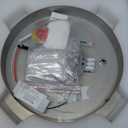 11.8" Gold Modern Crystal Chandeliers for Dining Room LED Dimmable Light Fixtures Flush Mount Light Living Room Bedrooms