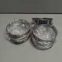 FANGSUN 4 Inch English Muffin Rings, Stainless Steel Crumpet Rings, Tart Rings for Baking, Double Rolled Nonstick Round Cake Ring, Metal Pastry Ring Mold for Dessert Food Making Tool