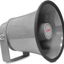 Pyle Indoor / Outdoor PA Horn Speaker - 8.1 Portable PA Speaker with 8 Ohms Impedance and 50 Watts Peak Power - Mounting Bracket and Hardware Included
