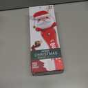 Christmas Santa Bubble Wand Machine for Kids Maker Blower Toys Christmas Basket Stocking Stuffers Birthday Gift Outdoor Indoor Automatic for 3 4 5 6 7 8 + Year Old Toddlers Little Girls Boys