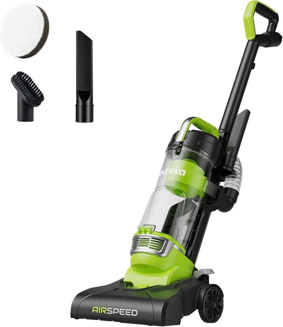 EUREKA Airspeed Ultra-Lightweight Compact Bagless Upright Vacuum Cleaner, Replacement Filter, green