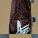 Bedsure Heated Blanket Throw Blanket - Fast Heating Electric Blanket, Soft Flannel Heated Throw with 4 Time Settings, 6 Heating Settings, Warm Gifts for Grandma Grandpa (50x60 inches, Brown)