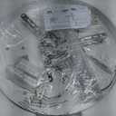 Ceiling Light Fixture Modern Black LED Flower Light Fixtures Ceiling Mount with Remote Control for Living Room, Bedroom, Kitchen, Dimmable W31.5