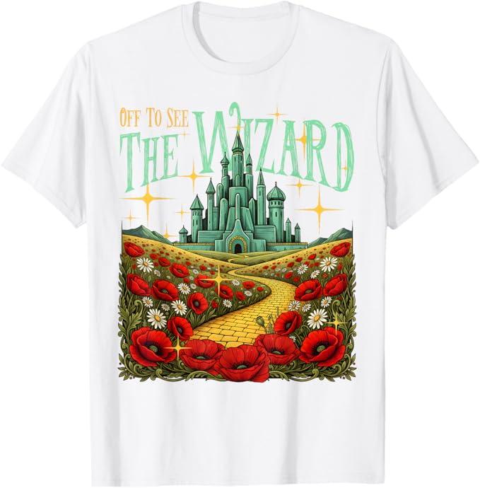 Yellow Brick Road Were Off Wizard T-Shirt, M